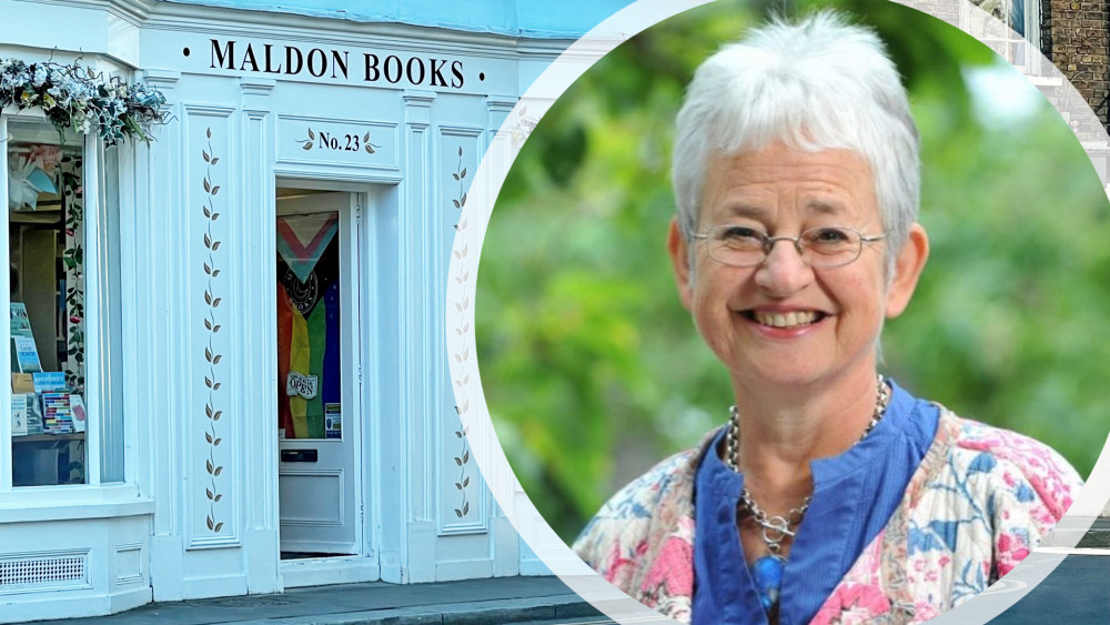 The popular children's author, Jacqueline Wilson, was invited to the town by Maldon Books' Olivia Rosenthall.