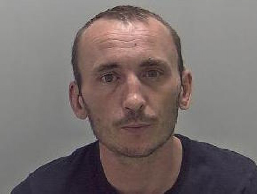 Stuart Marshall, of Woodhead Road, lied about his name, claiming he was called “Ashley Kibler” (image via Warwickshire Police)