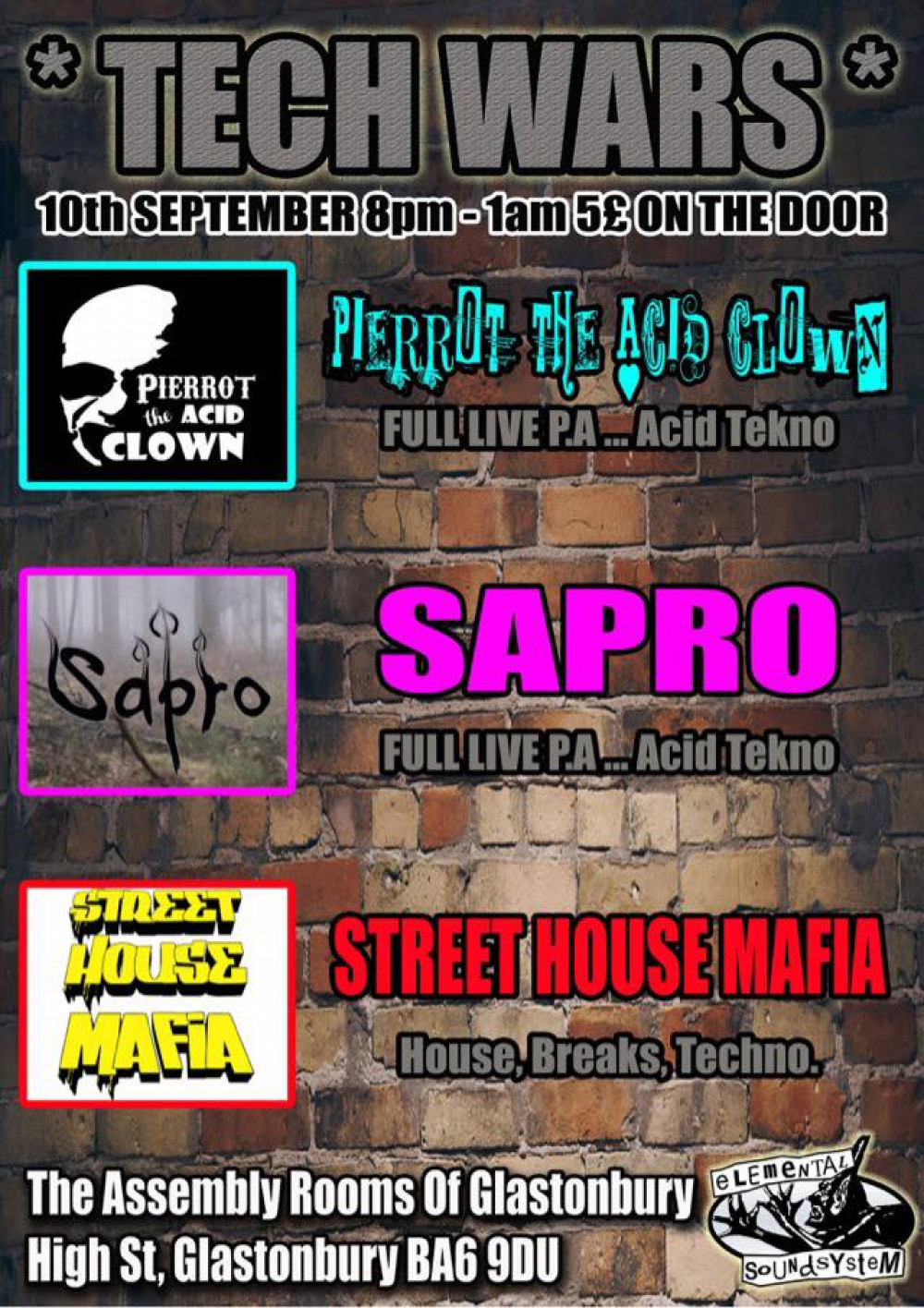 Pierrot the Acid Clown, Sapro, Street House Mafia | Nightlife | News ...