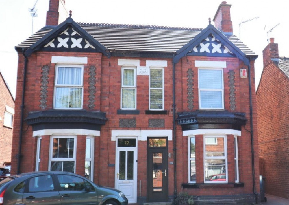 Florence Cottages in North Street has undergone major refurbishment.