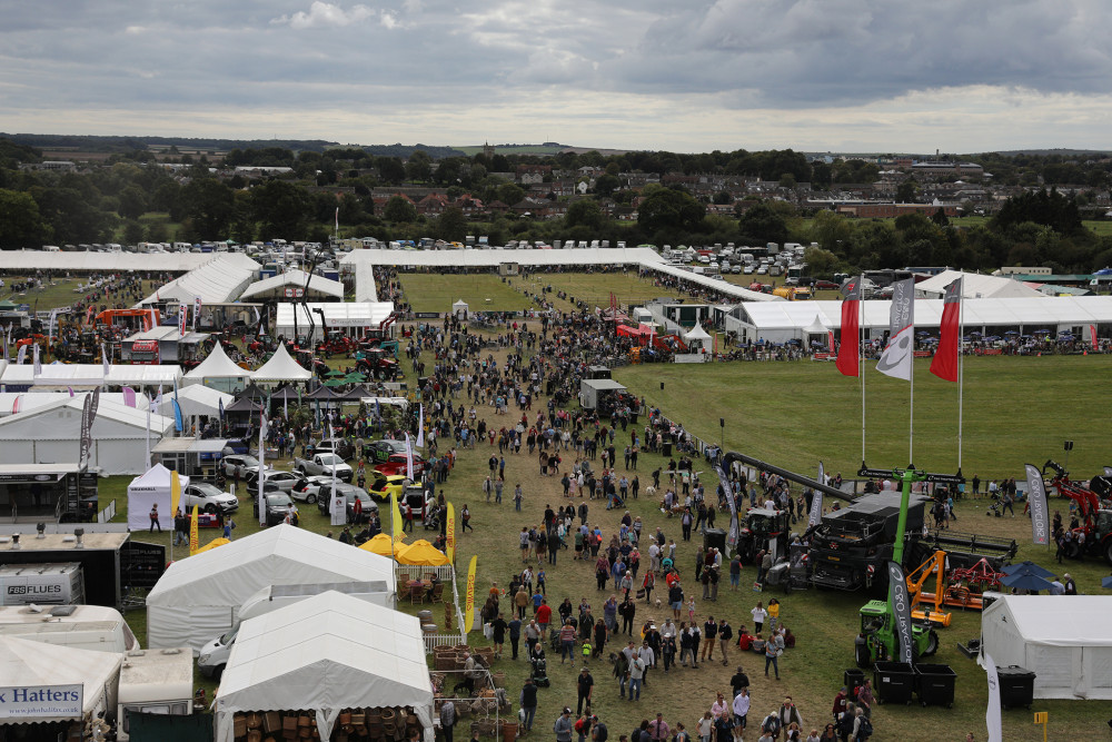 The countdown is on as the finishing touches are made to their year's Dorset County Show at Dorchester Showground