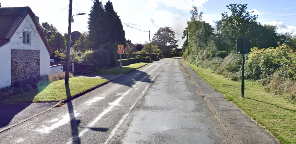 The plans are proposed for land off Ashby Road in Packington. Photo: Instantstreetview.com