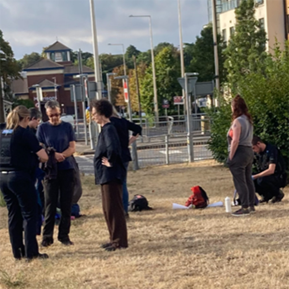 A group was stopped and serached near Morrisons in Grays