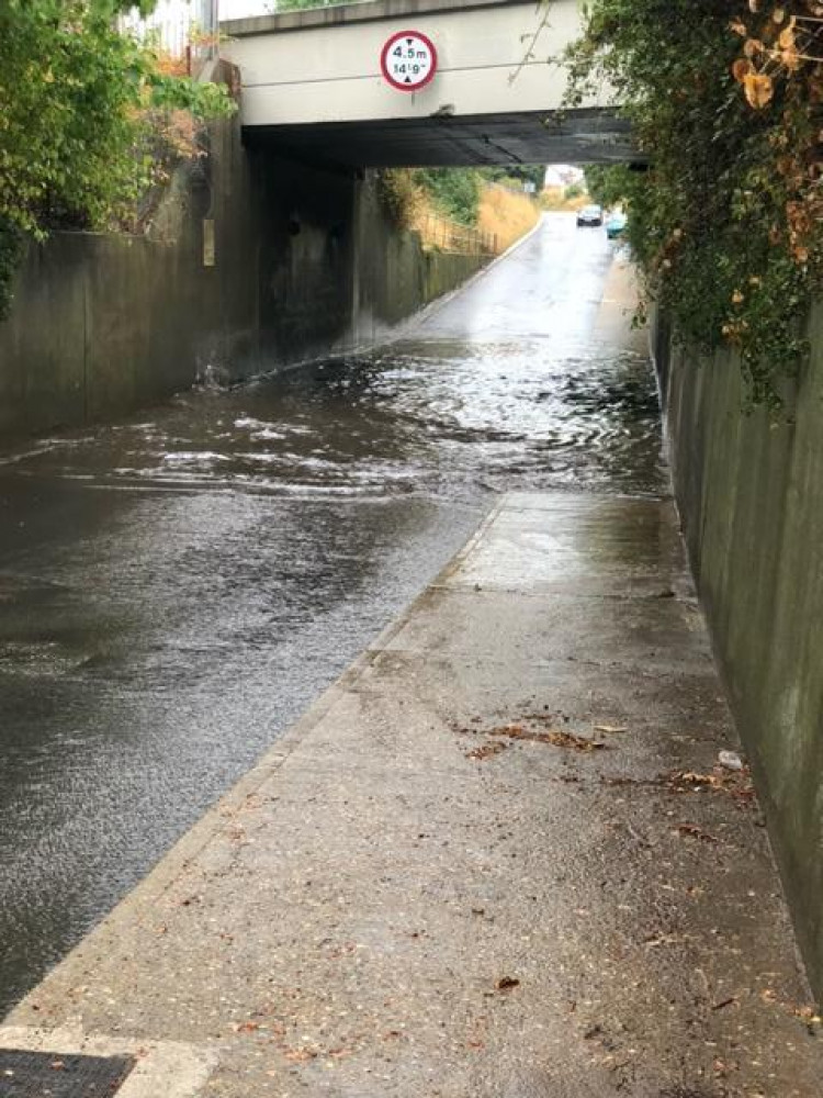 Wharf Road this morning