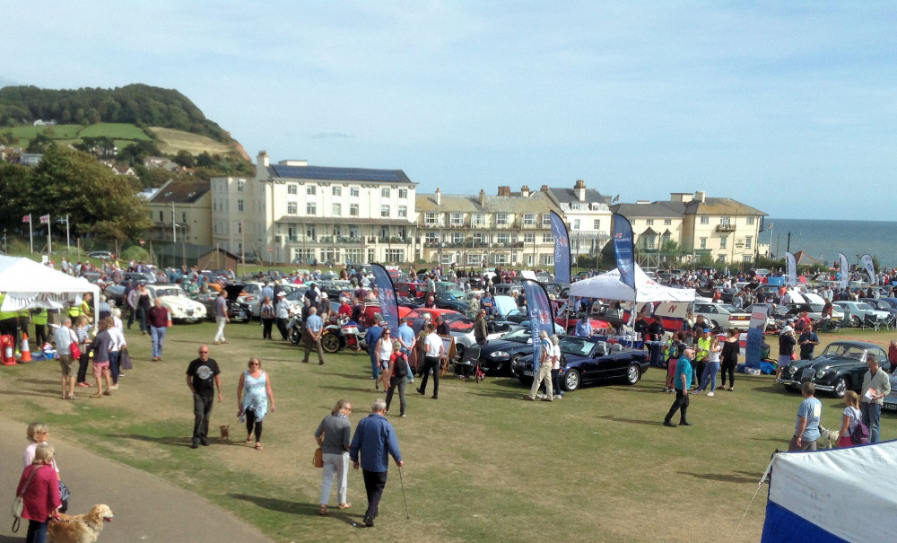 Previous classic car show (Sidmouth Chamber of Commerce)