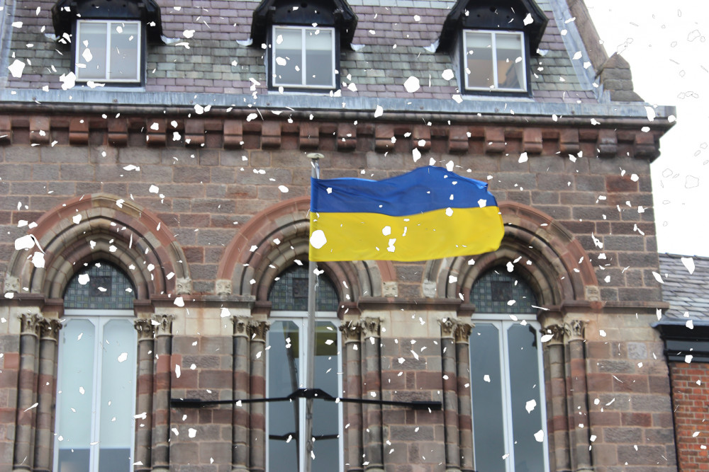 Ukrainians will be able to celebrate a traditional Christmas this winter at Congleton Town Hall (pictured). (Image - Alexander Greensmith / Congleton Nub News) 