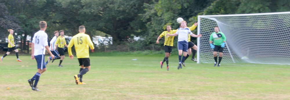 Woolverstone close to an equaliser (Picture credit: Nub News) Woolverstone close to an equaliser (Picture credit: Nub News)