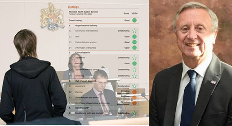 Cllr Bary Johnson has spoken of his delight at the level of service offered by Thurrock's Youth Offending Service in wake of inspection. 