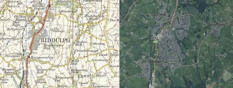 Maps continued to have their own distinct styles such as this one from 1955