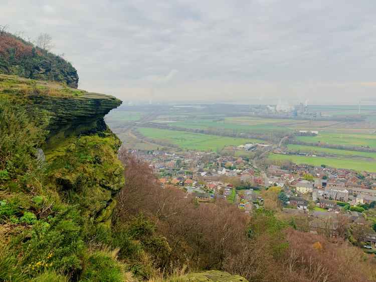 The view from Helsby Hill