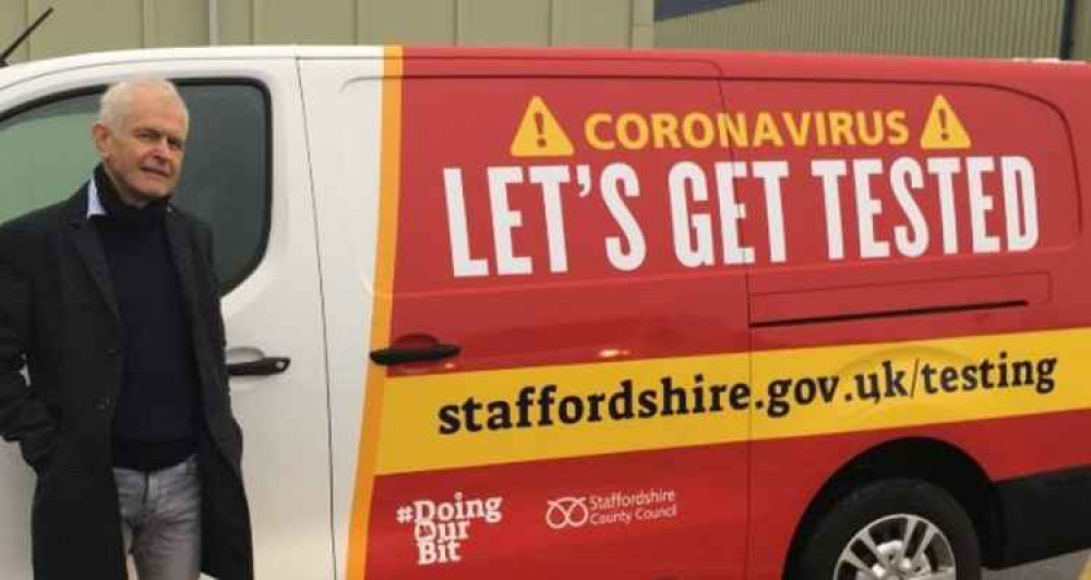 The council previously rolled out mobile testing vans