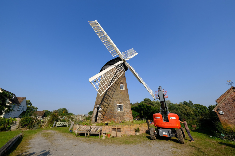 The windmill will open to the public on September 10 for the penultimate time this year (Image by Tristan Potter SWNS)