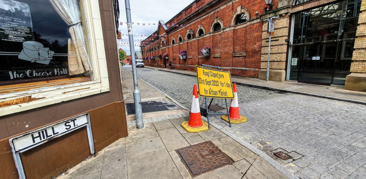 Road closures are in place for Crewe Makers Market this Saturday - September 3 (Ryan Parker).