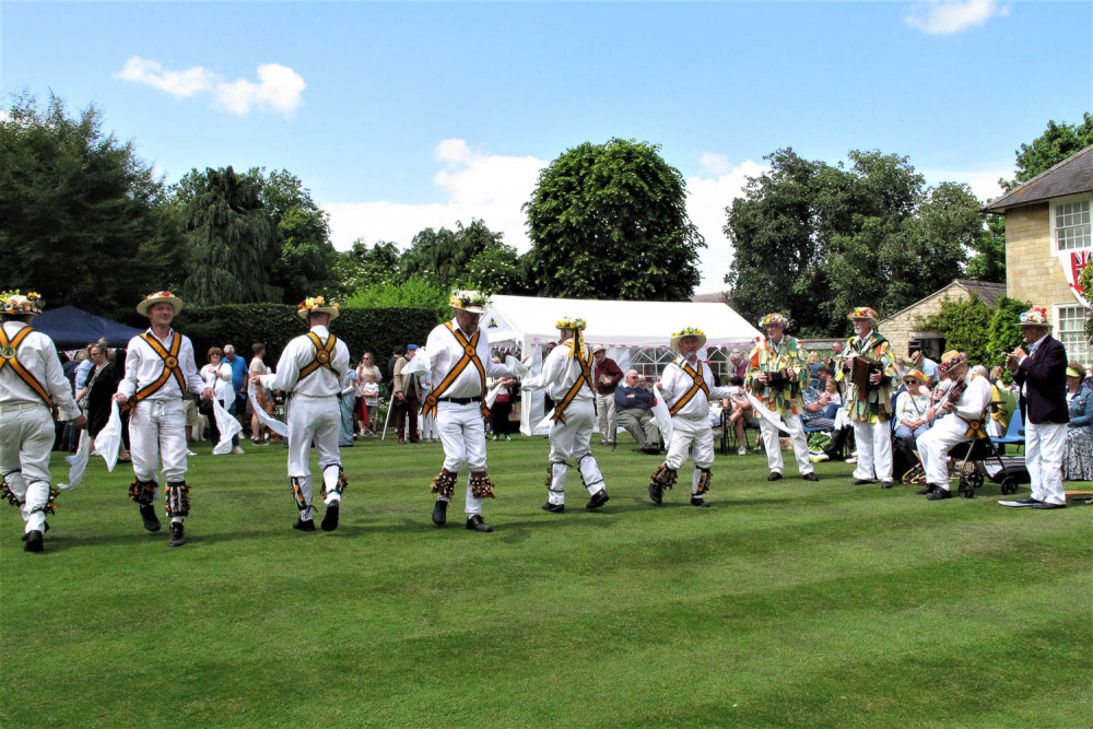 Rutland Morris on a glorious summer day at Ashwell Fête, 2022 Picture thanks to and © Sally Harnett