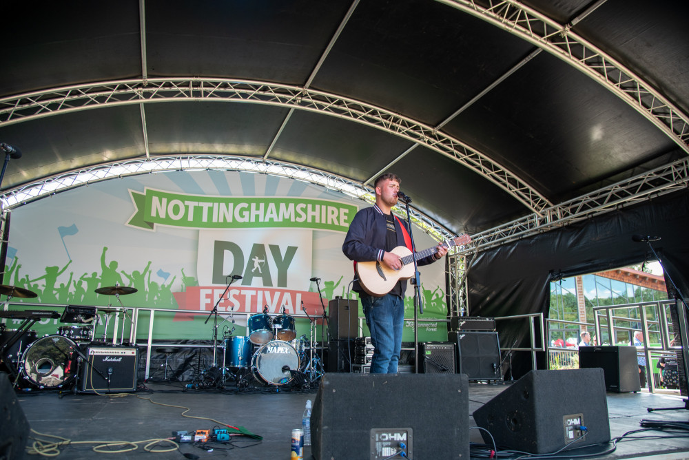 The very first Nottinghamshire Day festival has been hailed a success. Photo courtesy of Nottinghamshire County Council.