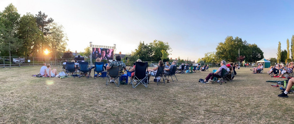 The event attracted thousands of film fans to Coalville Park. Photo: North West Leicestershire District Council