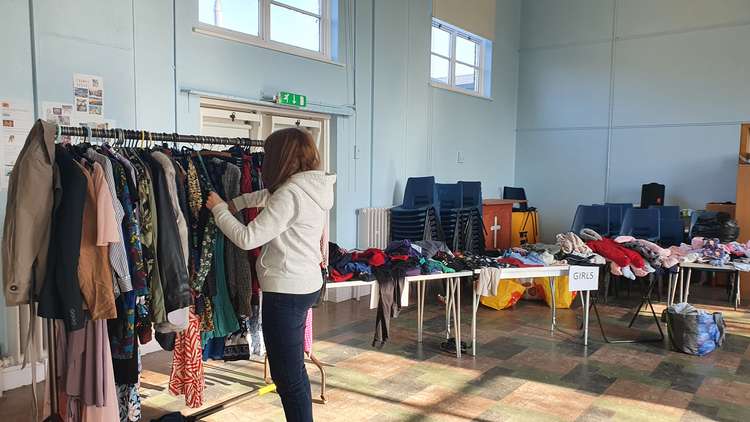 A Swap Shop in March (Credit: Kate Baxter)
