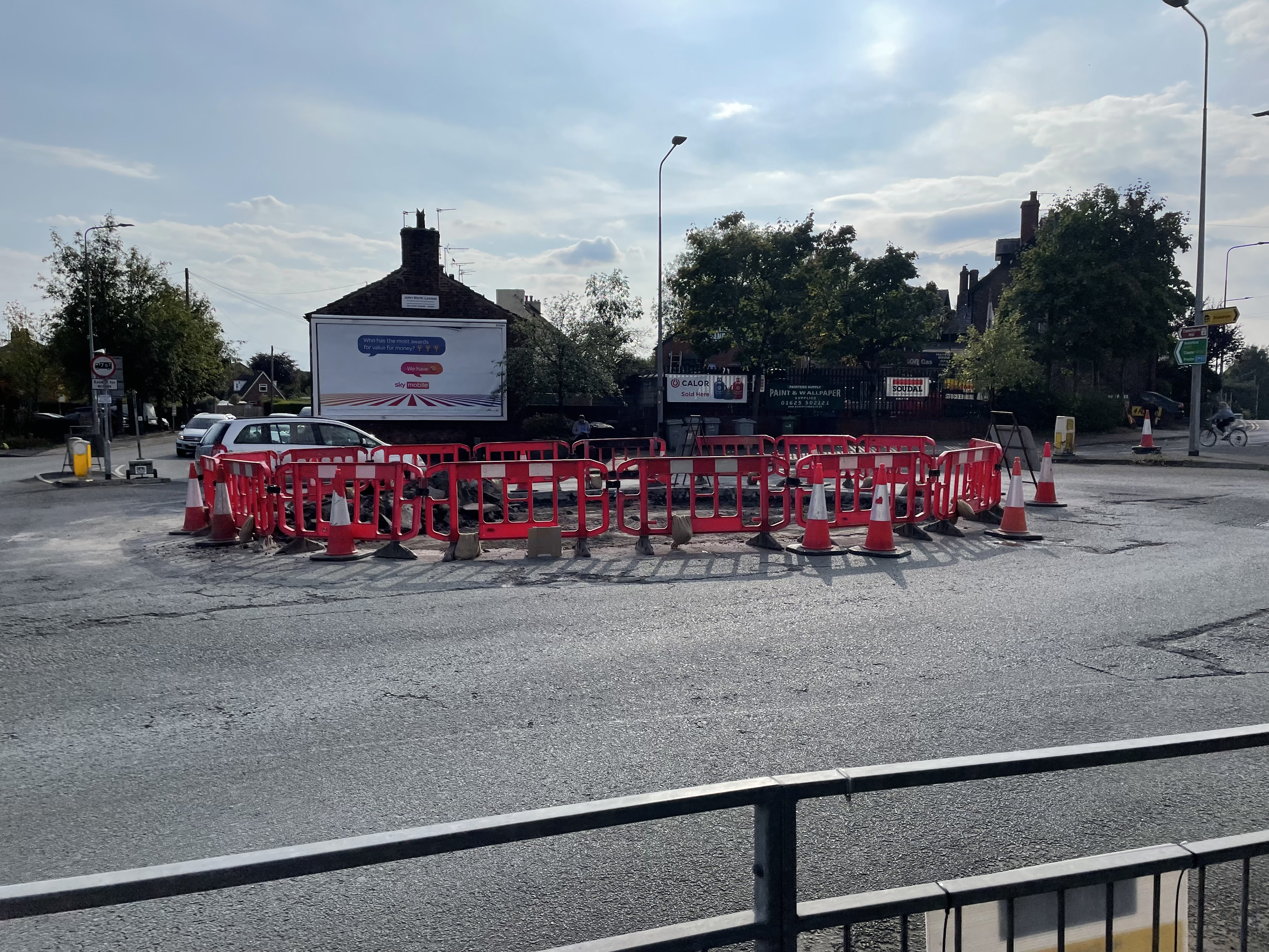 Broken Cross Roundabout in its current state. (Image - James Barber)