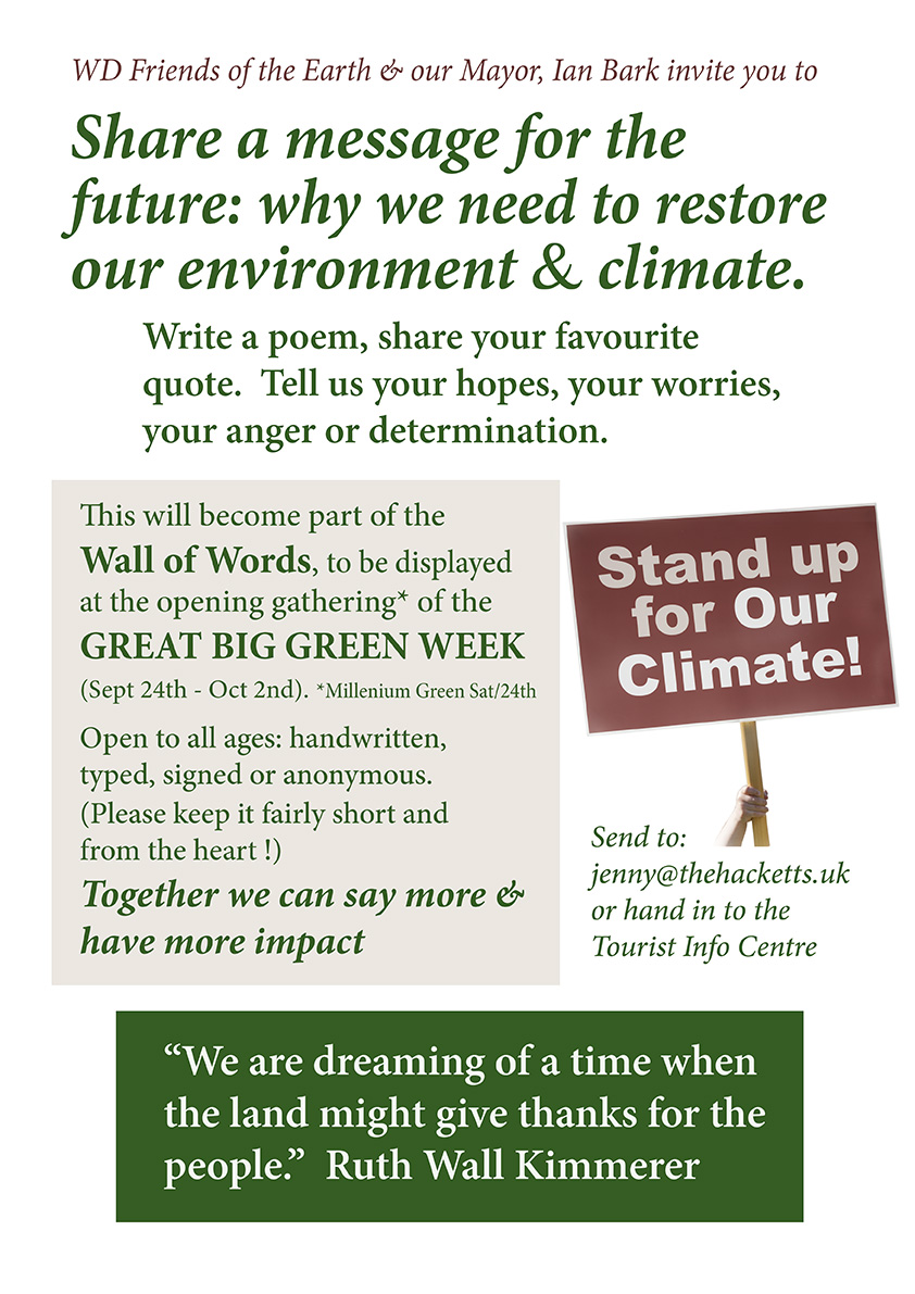 Big Green Week in Bridport.