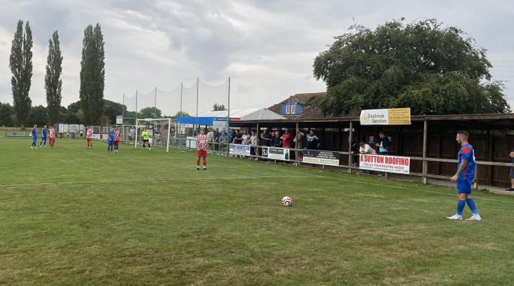 Action from Ashby Ivanhoe's win over Ingles FC