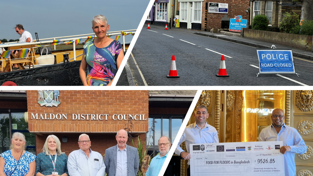 Take a break and catch up with our round-up of all the top stories in the Maldon district this week. (Photos: Ben Shahrabi and Maldon District Council)