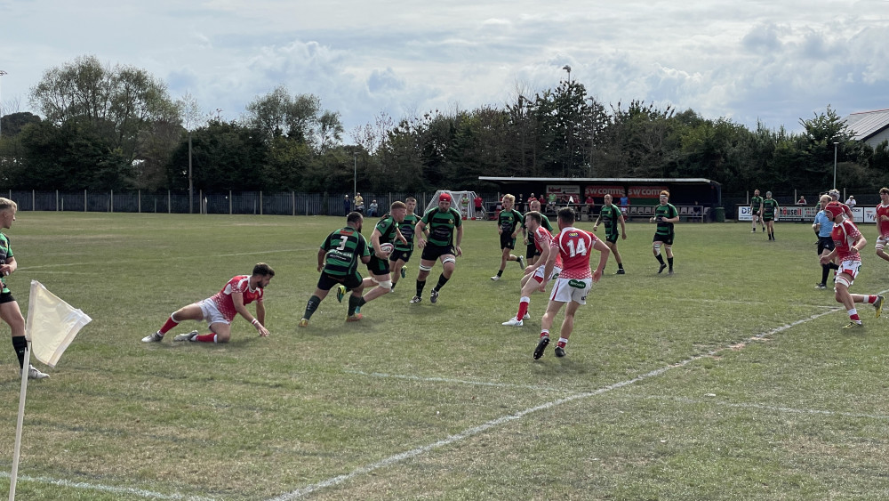 In action (Withycombe RFC)