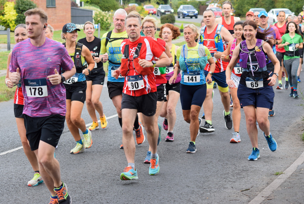 The 'South Cheshire 20' running race took place on Sunday - September 4 (Jonathan White).