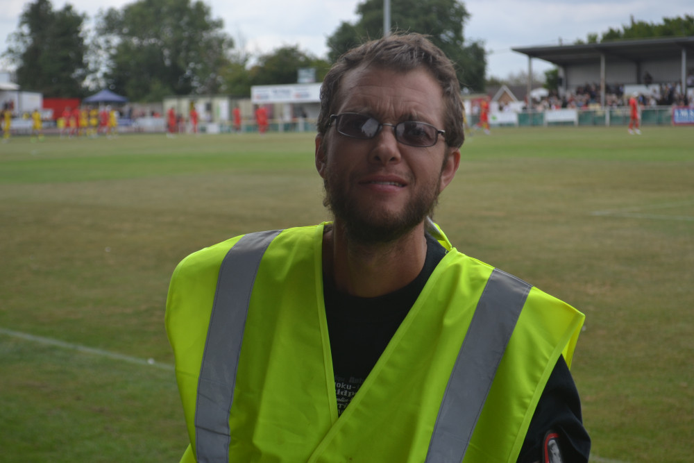 Radek also helps out at Frome Town Football Club