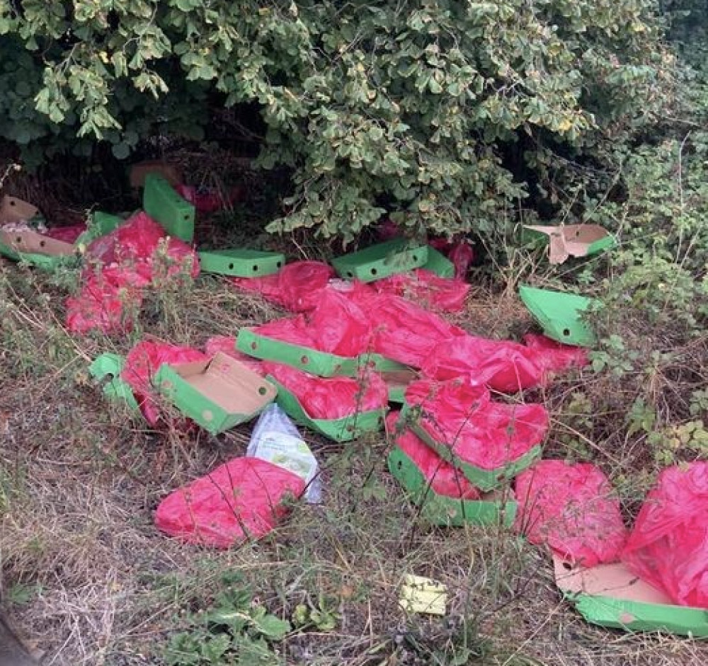 The poultry offcuts dumped in Offley