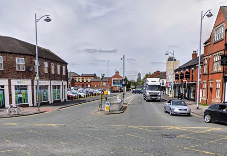 A Ford Fiesta car and a Lexmoto Crescent motorbike collided on the A534 Nantwich Road junction with Mill Street - on Thursday September 1 (Google).