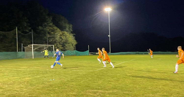 Action from Ashby Ivanhoe's victory over Chelmsley Wood