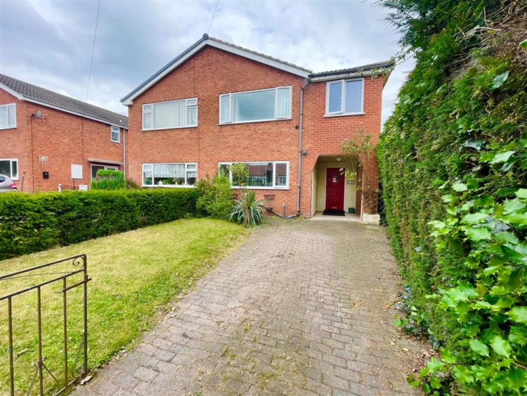 The property for sale in Heath Road, Sandbach 