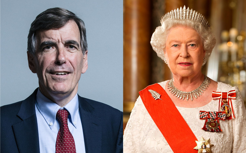 David Rutley MP and Queen Elizabeth II (Image - Chris McAndrew / Photograph taken by Julian Calder for Governor-General of New Zealand. Licensed for re-use under the Creative Commons Attribution 4.0 International licence.bit.ly/3qq6tH unchanged) 