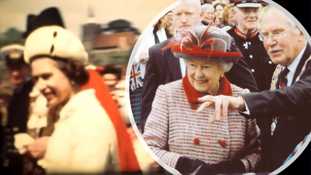 The late Queen visited Maldon in 1971 and 2010. (Photos courtesy of Philip Buckmaster and Maldon Town Council)