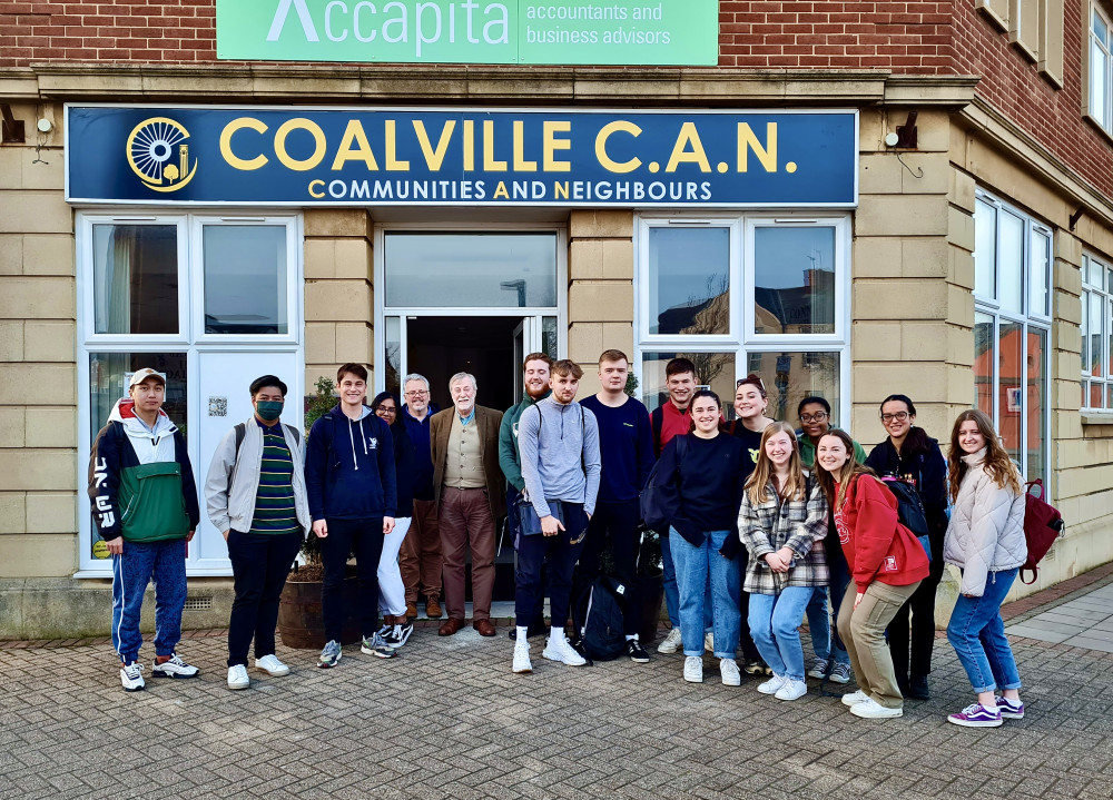 Coalville CAN's offices are in Memorial Square