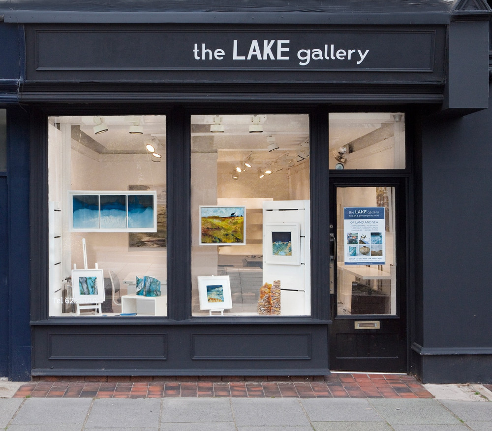 Outside the Lake Gallery