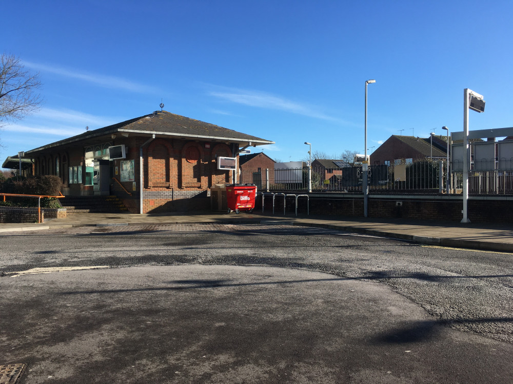 Strike action affecting SWR services suspended. Picture of Dorchester South station.