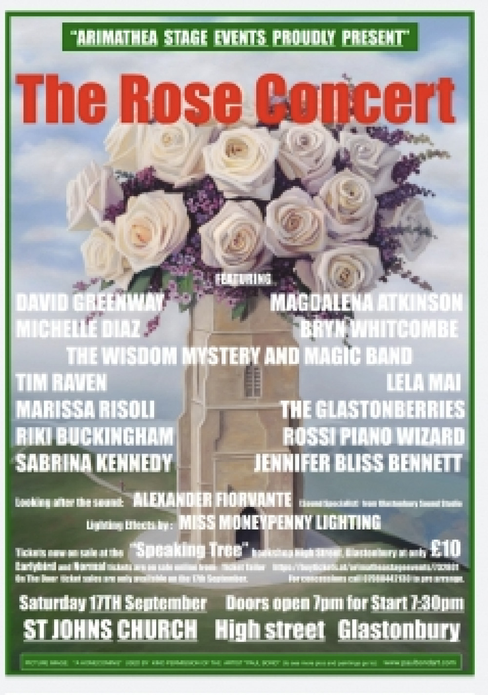 The Rose Concert Music News Glastonbury Nub News by Emma Dance