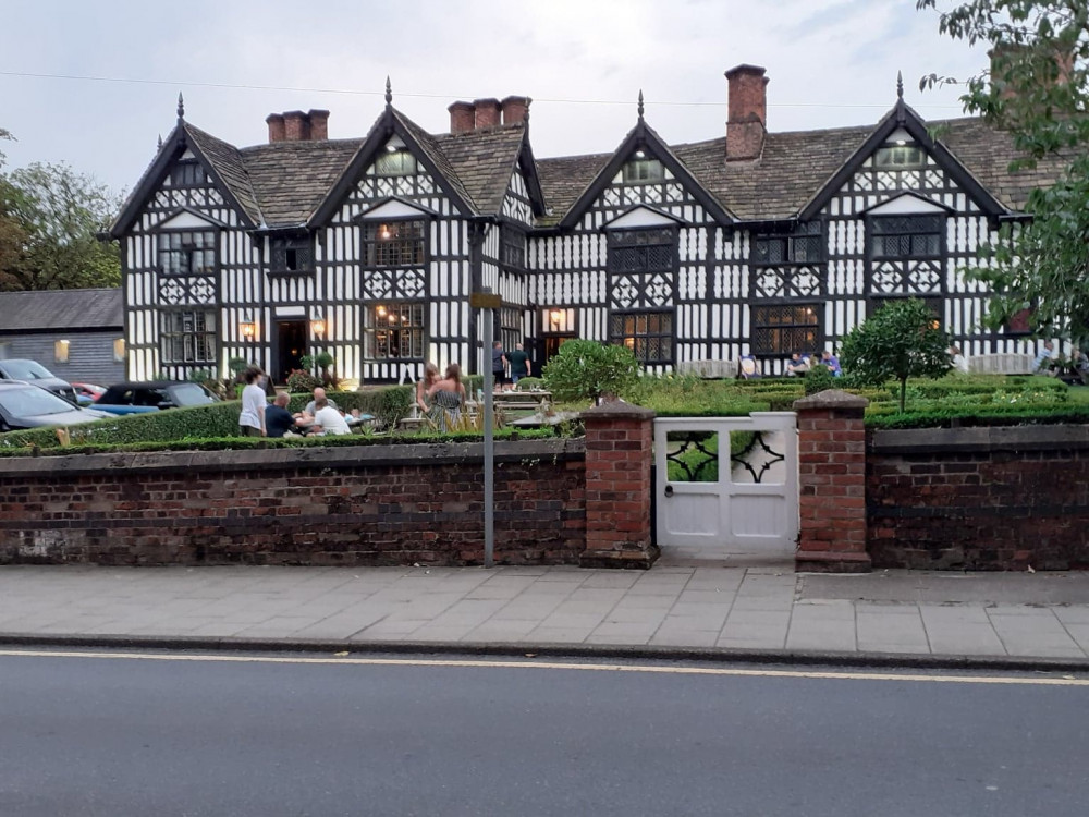 Sandbach's historic Old Hall, part of the Brunning and Price chain.  