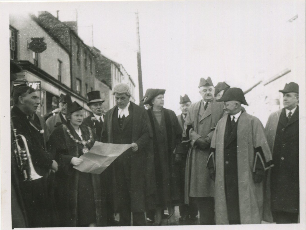 Proclamation of the accession of Queen Elizabeth II 1952