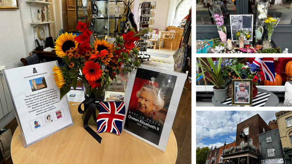 Businesses and organisations throughout Maldon High Street have created tributes for The late Queen. (Photos: Ben Shahrabi)