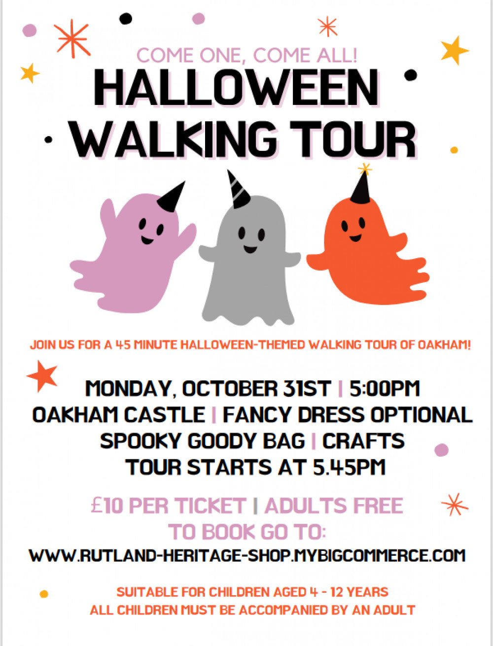 Halloween Walking Tour of Oakham 