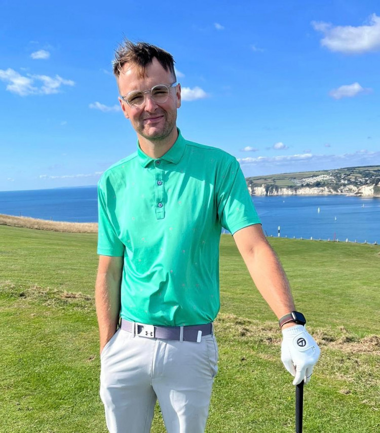 Harvey Gibbons - Axe Cliff Golf Club' youngest ever captain at 29