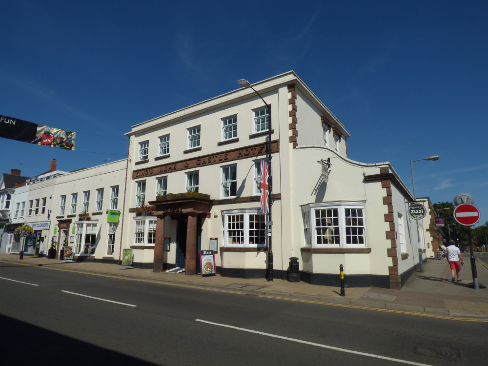 The King's Arms and Castle Hotel was demolished and rebuilt in the 1980's