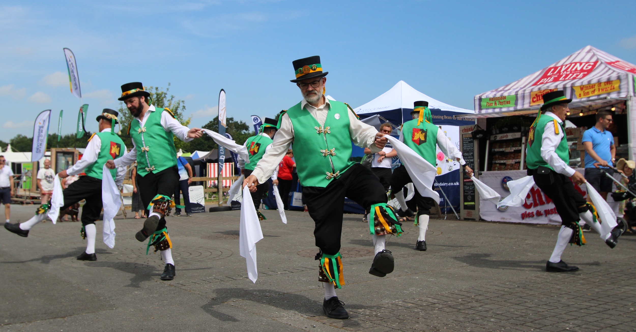 Exeter Morris performing at Devon County Show 