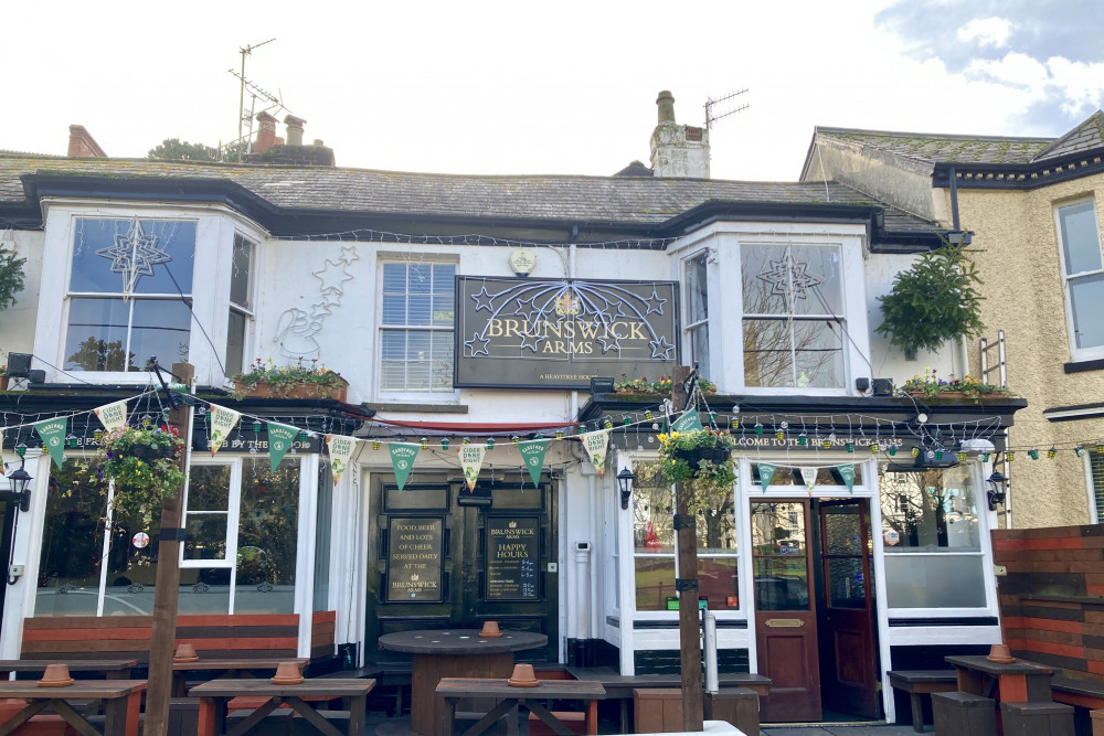 Brunswick Arms, Brunswick Place, Dawlish (Nub News/ Will Goddard)