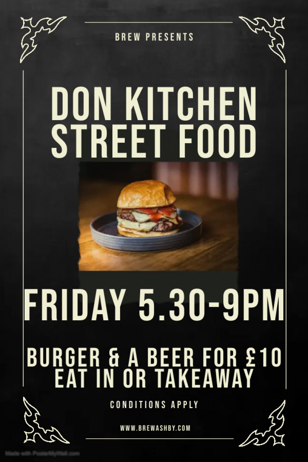 Don Kitchen Street Food Pop Up at Brew in Ashby de la Zouch