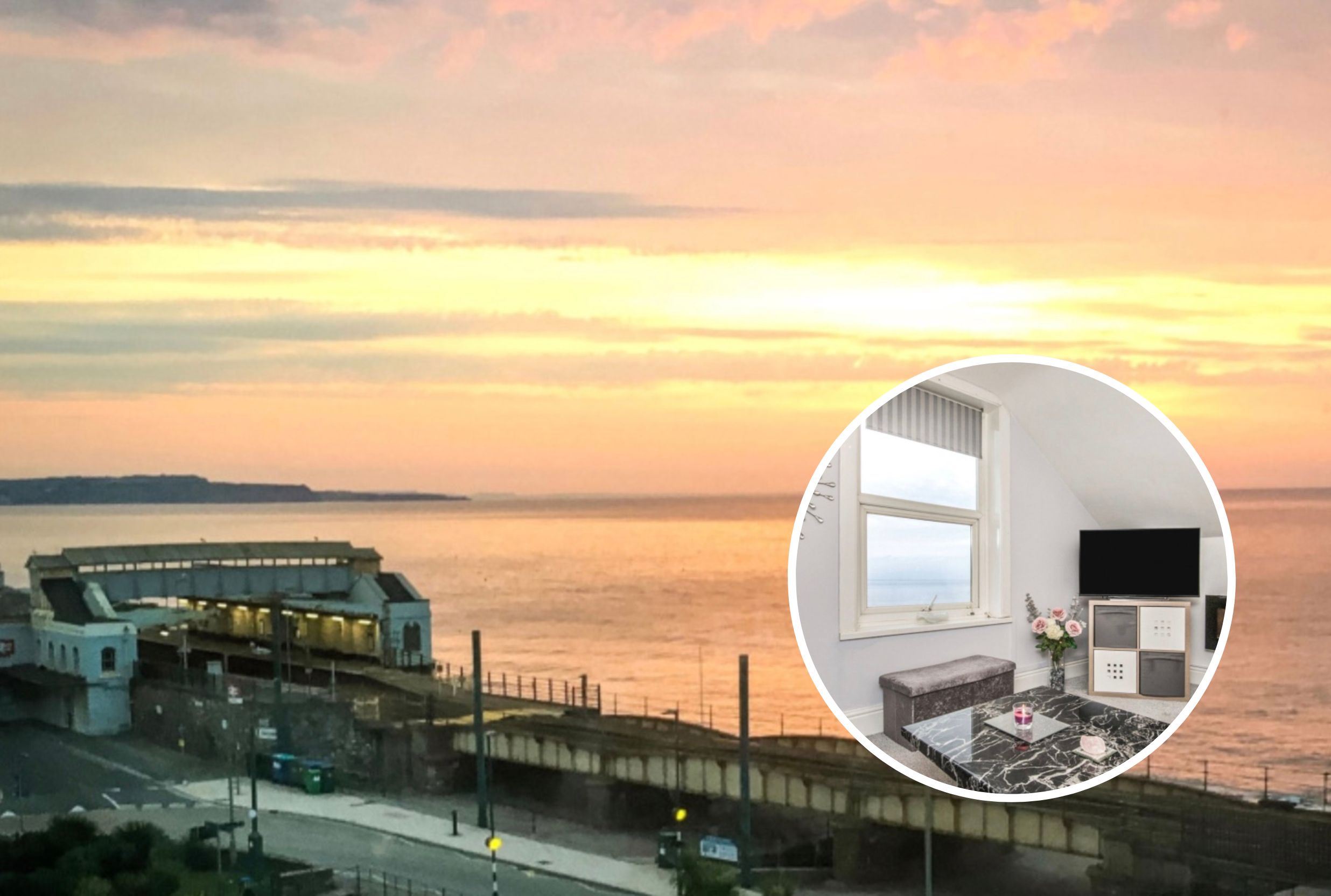 This flat has stunning sea views (Fulfords)