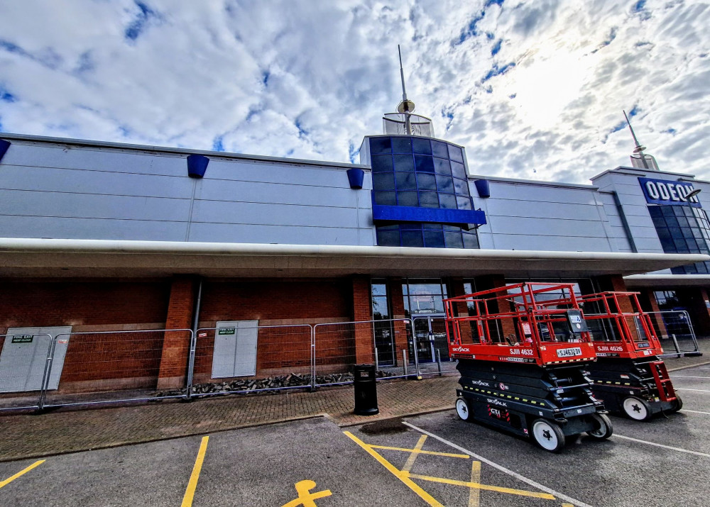 Tenpin started work on opening inside the former MFA Bowl unit on the Phoenix Leisure Park this week - September 20 (Ryan Parker).