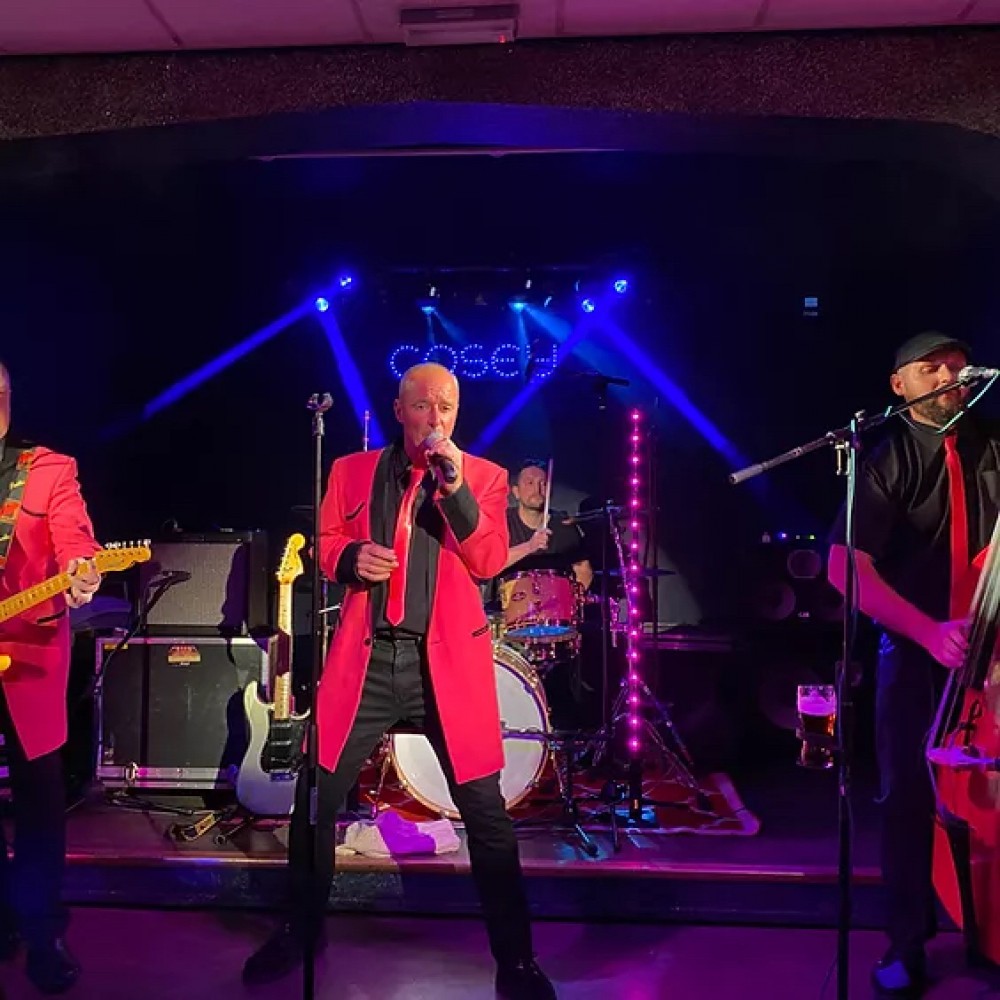 Pink Cadillac will be performing live at The Cosey Club this Saturday (September 24).